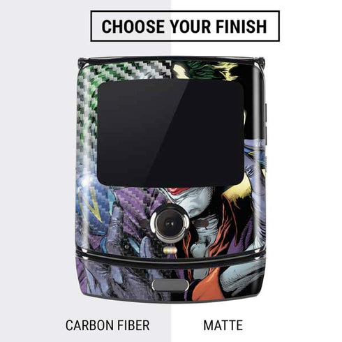 DC Comics The Joker Put on a Smile Motorola RAZR Skin
