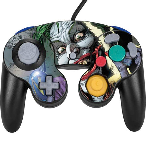 DC Comics The Joker Put on a Smile Nintendo GameCube Controller Skin