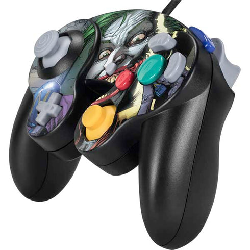 DC Comics The Joker Put on a Smile Nintendo GameCube Controller Skin