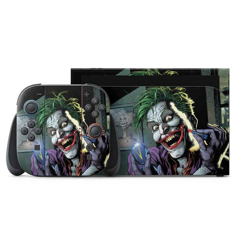 DC Comics The Joker Put on a Smile Nintendo Skins