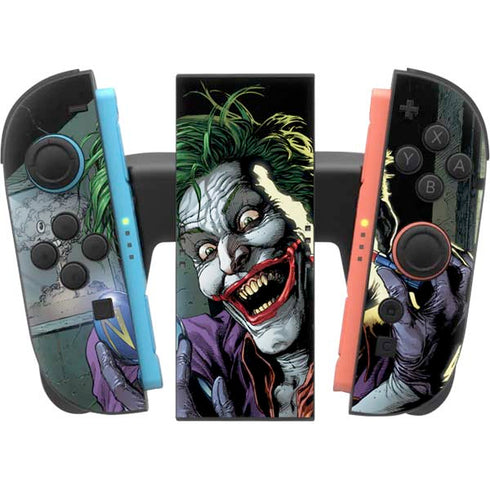 DC Comics The Joker Put on a Smile Nintendo Switch 2 (2025) Joy-Con Controller Skin