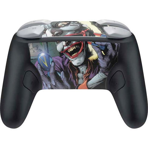 DC Comics The Joker Put on a Smile Nintendo Switch 2 (2025) Pro Controller Skin