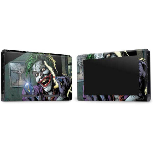 DC Comics The Joker Put on a Smile Nintendo Switch Bundle Skin