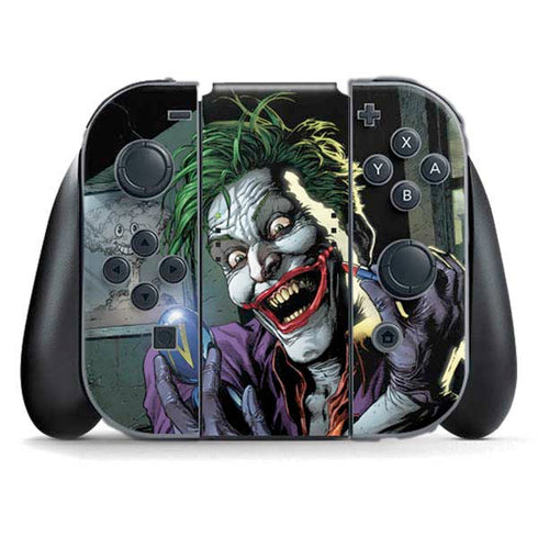 DC Comics The Joker Put on a Smile Nintendo Skins