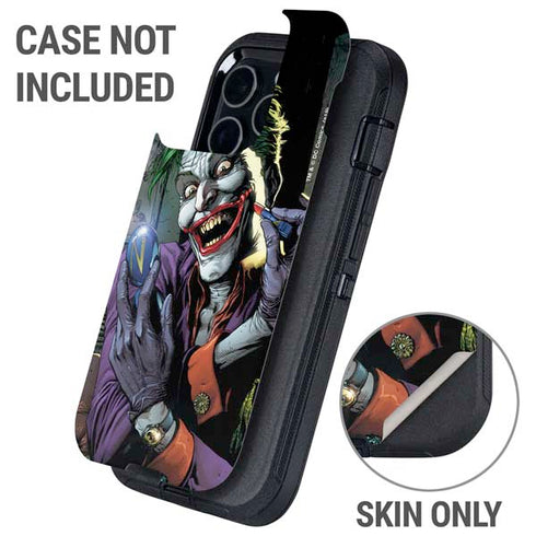 DC Comics The Joker Put on a Smile Otterbox Defender iPhone Skin