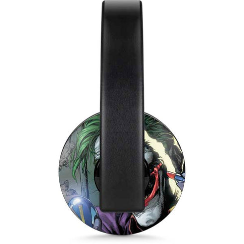 DC Comics The Joker Put on a Smile PlayStation 4 Gold Wireless Headset Skin
