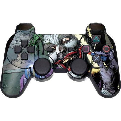 DC Comics The Joker Put on a Smile PS3 Dual Shock wireless controller Skin