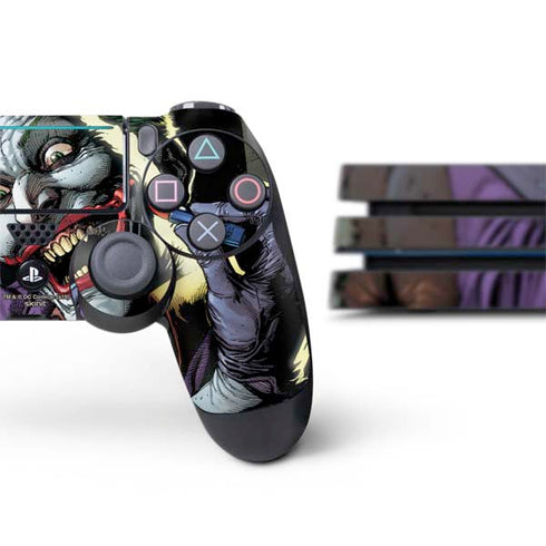 DC Comics The Joker Put on a Smile PS4 Pro Bundle Skin