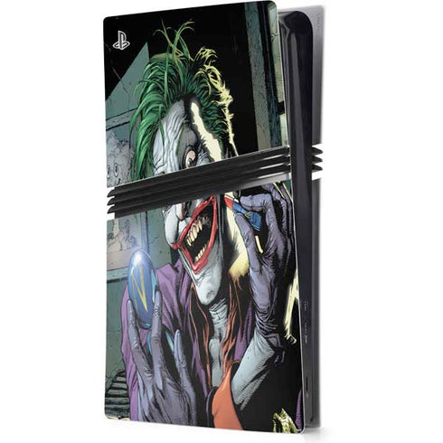 DC Comics The Joker Put on a Smile PS5 Pro Console Skin