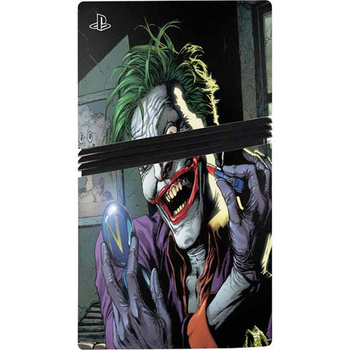 DC Comics The Joker Put on a Smile PS5 Pro Console Skin