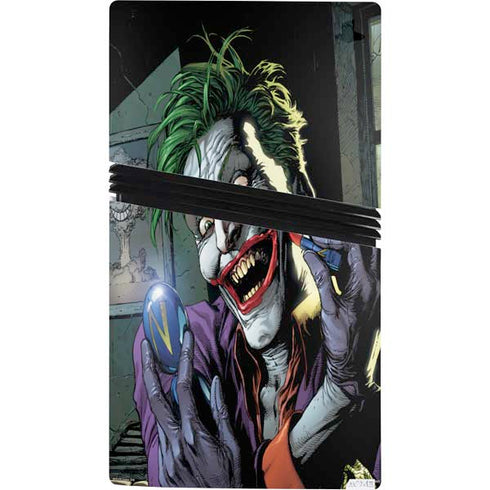 DC Comics The Joker Put on a Smile PS5 Pro Console Skin
