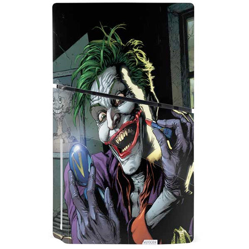 DC Comics The Joker Put on a Smile PS5 Slim Disk Bundle Skin