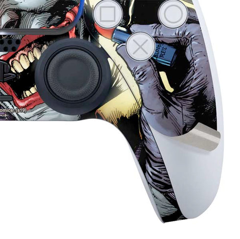 DC Comics The Joker Put on a Smile PS5 Slim Digital Edition Bundle Skin