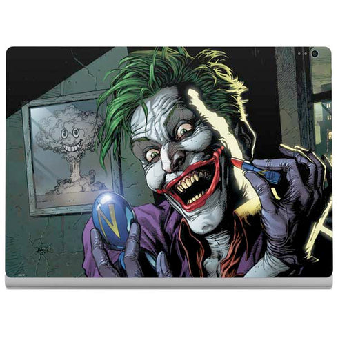DC Comics The Joker Put on a Smile Surface Book 2 13.5in Skin