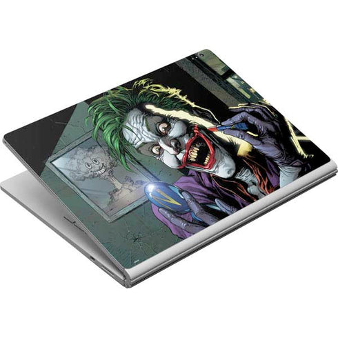 DC Comics The Joker Put on a Smile Surface Book Skin