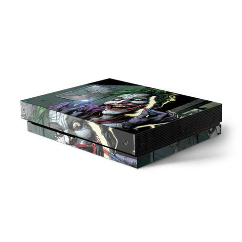 DC Comics The Joker Put on a Smile Xbox One X Console Skin