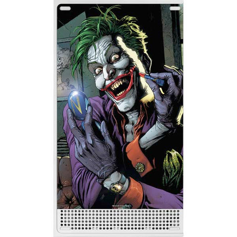 DC Comics The Joker Put on a Smile Xbox Series S Console Skin