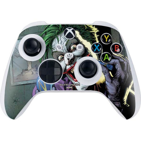 DC Comics The Joker Put on a Smile Xbox Series S Controller Skin