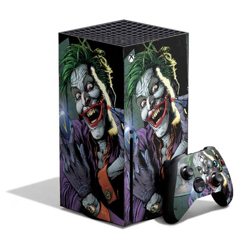 DC Comics The Joker Put on a Smile Xbox Series X Bundle Skin