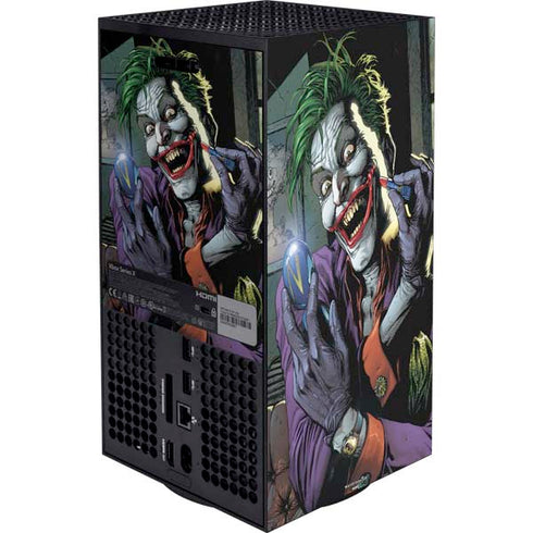 DC Comics The Joker Put on a Smile XBox Series X Digital Edition Bundle Skin
