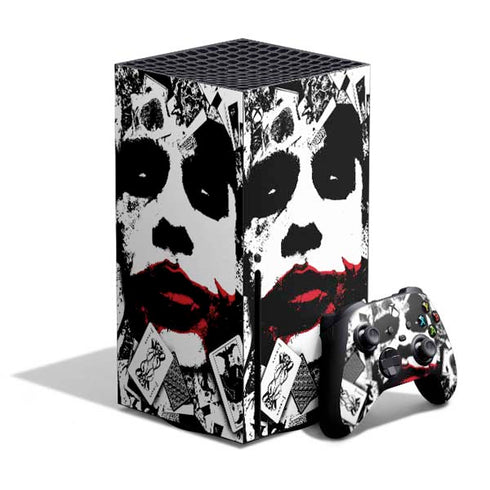 DC Comics The Joker Dark Knight Poster Art Xbox Series X Bundle Skin