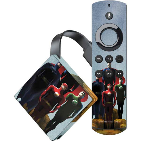 Justice League Standing Pose Team Amazon Fire TV Skin