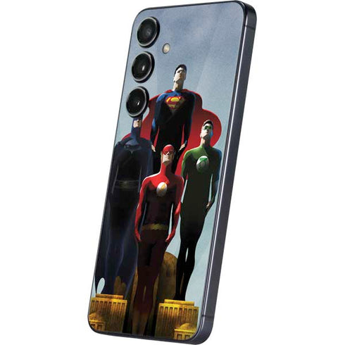 Justice League Standing Pose Team Galaxy A16 5G Skin