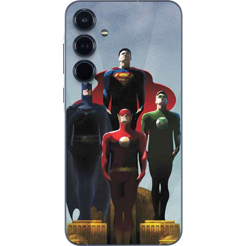 Justice League Standing Pose Team Galaxy A55 5G Skin