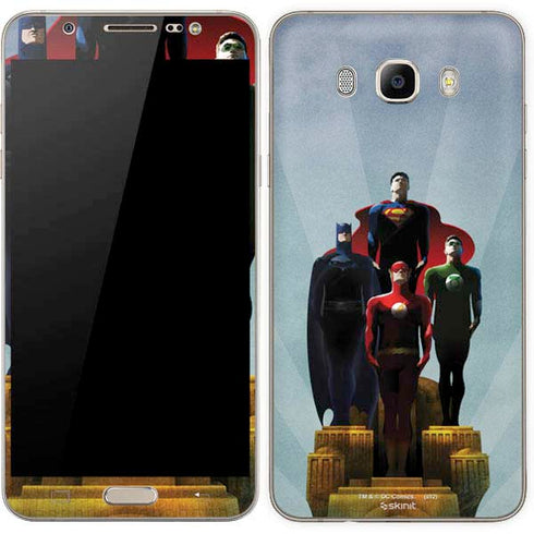 Justice League Standing Pose Team Galaxy J7 Skin