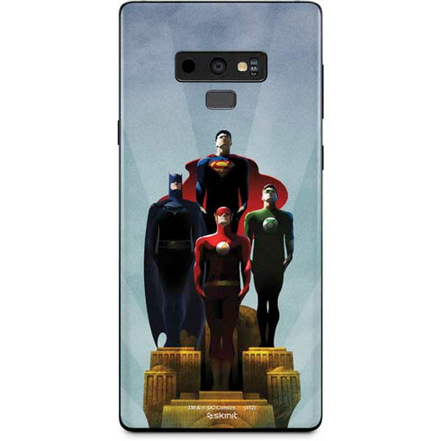 Justice League Standing Pose Team Galaxy Note 9 Skin