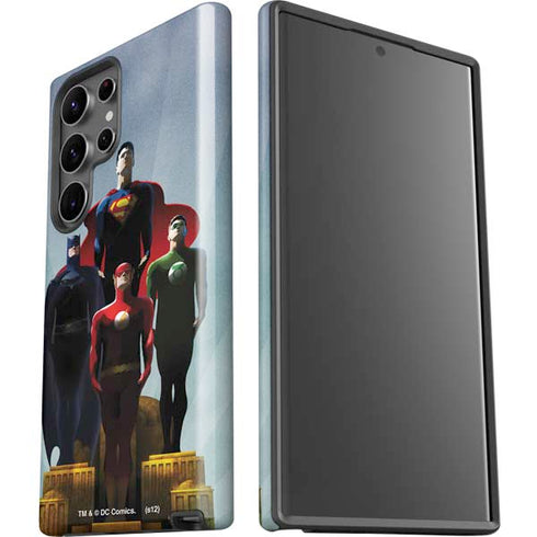 Justice League Standing Pose Team Galaxy S23 Ultra Pro Case