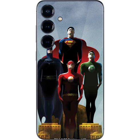 Justice League Standing Pose Team Galaxy S25 Plus Skin