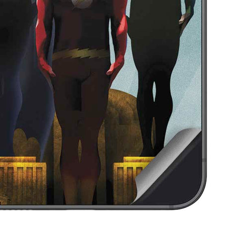 Justice League Standing Pose Team Galaxy S25 Plus Skin