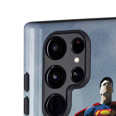 Justice League Standing Pose Team Galaxy S25 Ultra Impact Case