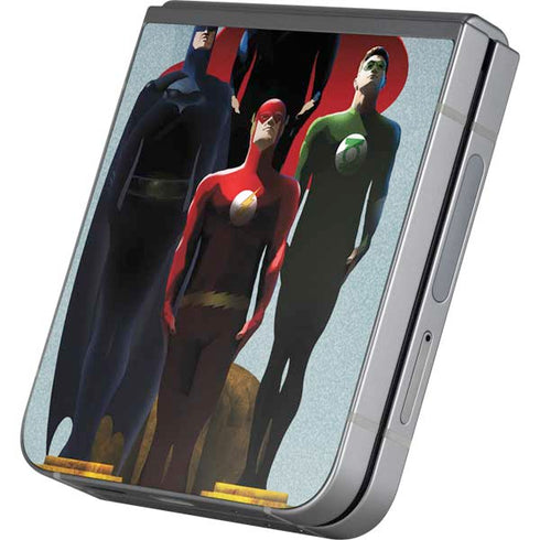 Justice League Standing Pose Team Galaxy Z Flip6 Skin