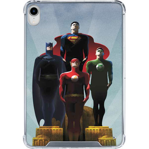 Justice League Standing Pose Team iPad 11th Gen (2025) Clear Case