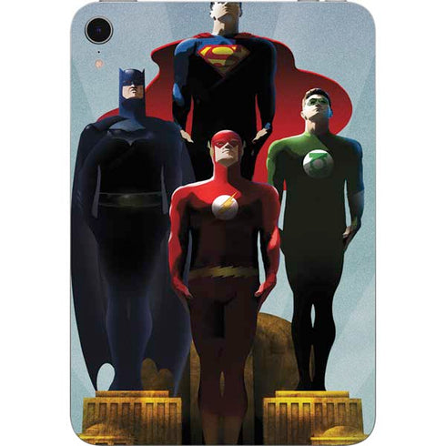 Justice League Standing Pose Team Apple iPad Mini Skin