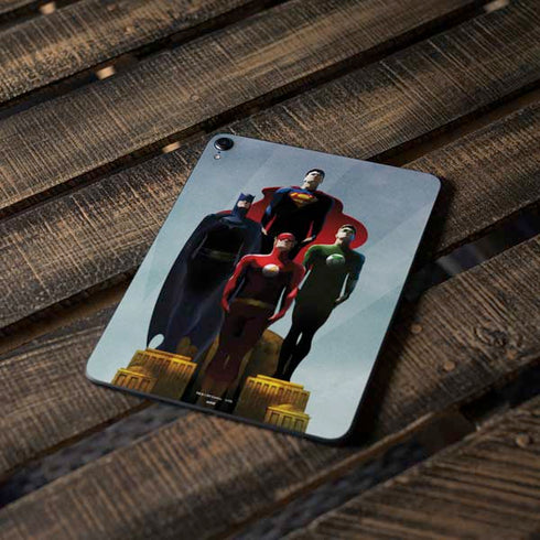 Justice League Standing Pose Team Apple iPad Pro Skin