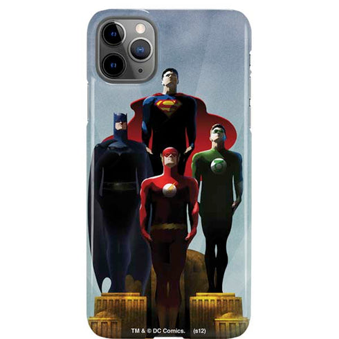 Justice League Standing Pose Team iPhone Cases