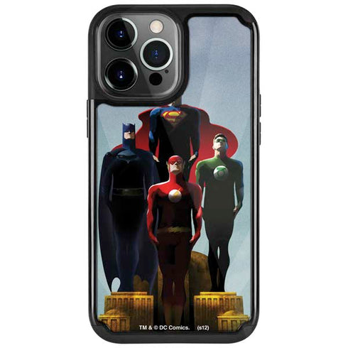 Justice League Standing Pose Team iPhone Cases