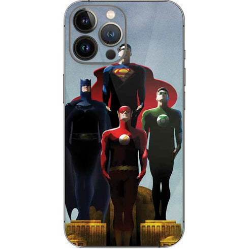 Justice League Standing Pose Team iPhone 15 Pro Max Skin