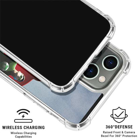 Justice League Standing Pose Team iPhone 16 Pro Clear Case