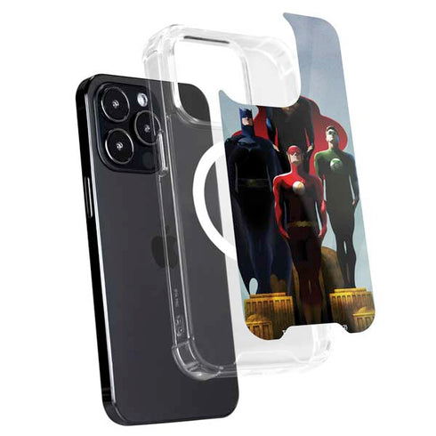 Justice League Standing Pose Team iPhone 16 Pro MagSafe Case