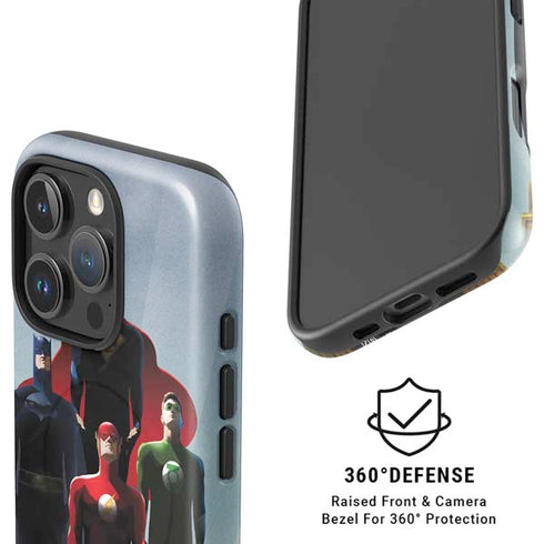 Justice League Standing Pose Team iPhone 16 Pro Max Magsafe Impact Case