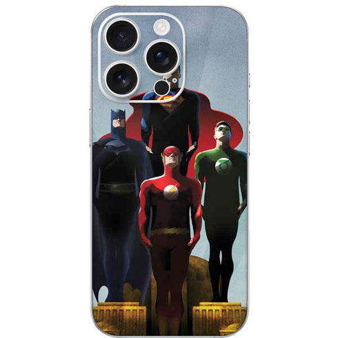Justice League Standing Pose Team iPhone 16 Pro Skin