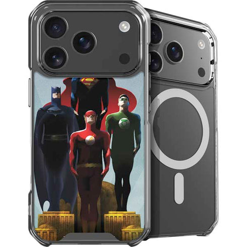 Justice League Standing Pose Team iPhone 18 Pro MagSafe Case