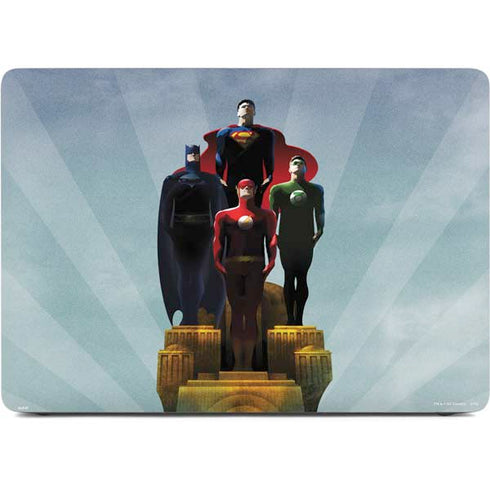 Justice League Standing Pose Team Apple MacBook Air Skin