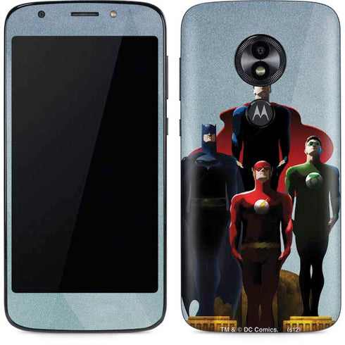Justice League Standing Pose Team Moto E5 Play Skin