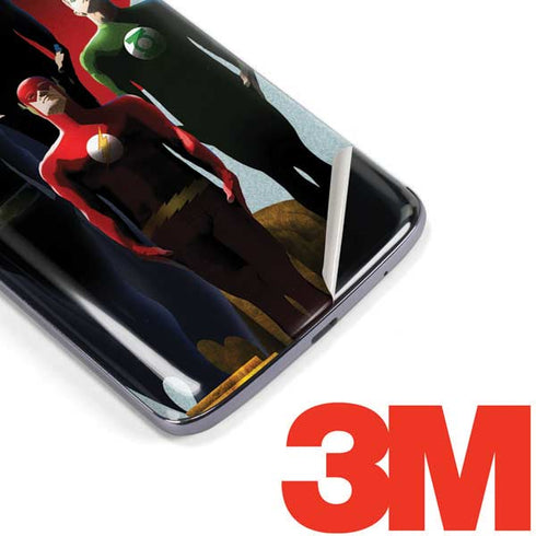 Justice League Standing Pose Team Moto E5 Plus Skin