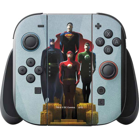 Justice League Standing Pose Team Nintendo Switch 2 (2025) with Joy-Con Skin